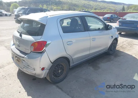 2015 Mitsubishi Mirage De/Rf из США, поврежденный, VIN ML32A3HJ3FH058492